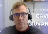 This is a screenshot of Gavin Giovannoni doing a video interview with Neuro Central on the impact that COVID-19 is having on neurological practice.